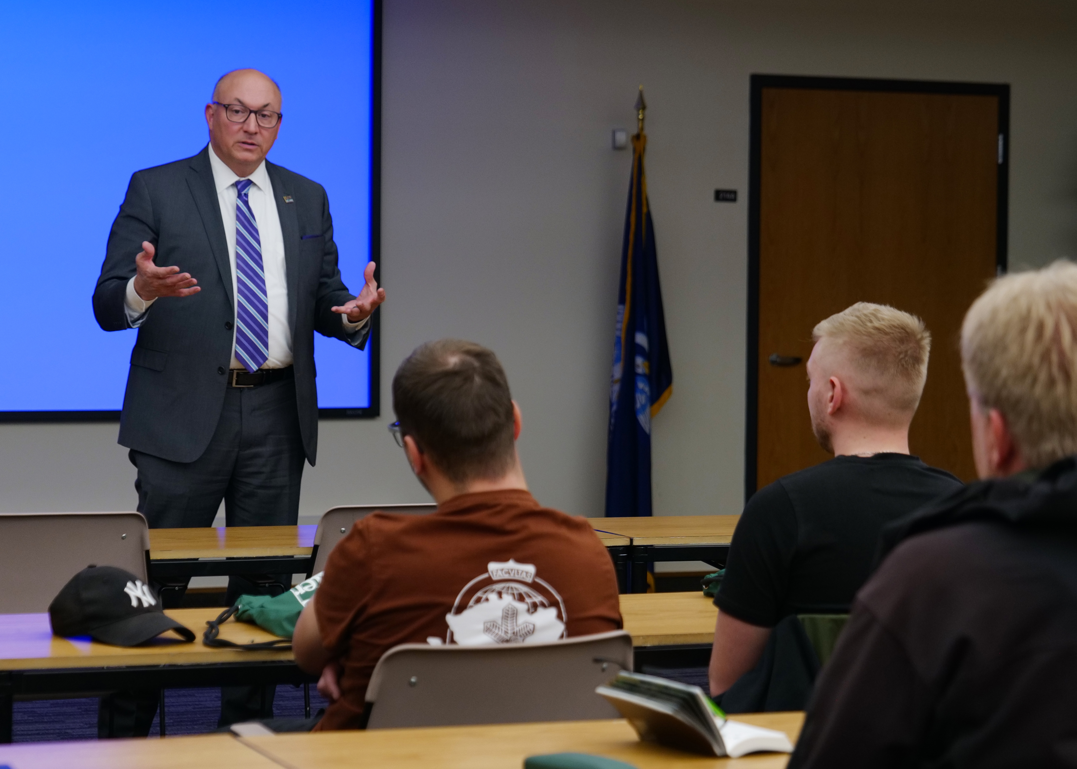 Czech forestry students visit AgCenter